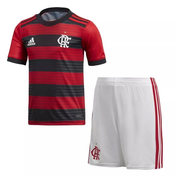 Camiseta Flamengo Primera Niño 2018-2019 Rojo